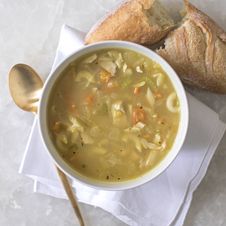 Picture of souper jenny's chicken noodle soup